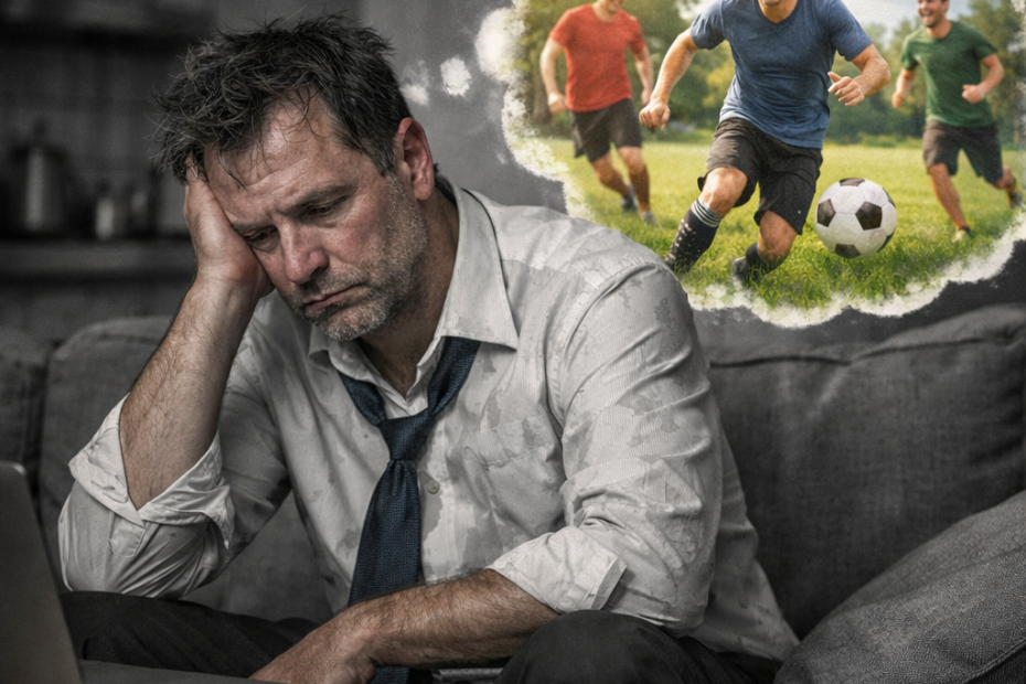 Burnout oder FußballCrossGolf